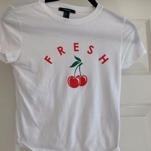 Forever 21 cropped tee